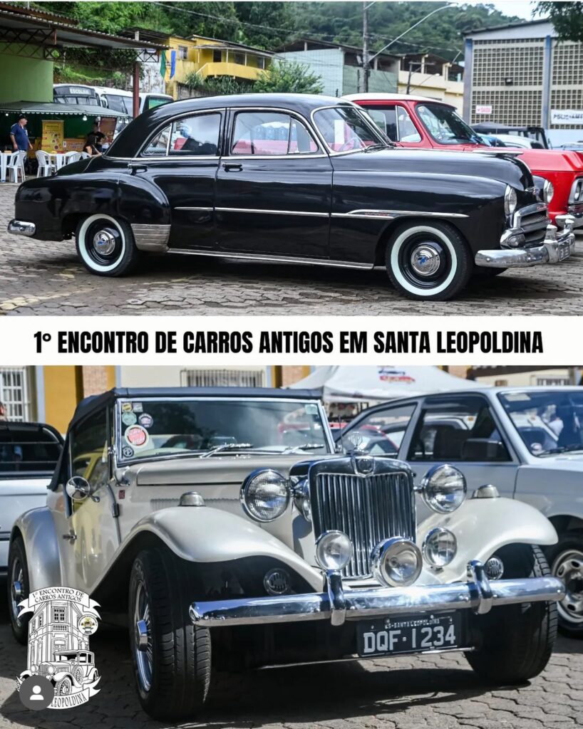 encuentro de autos antiguos y de 1